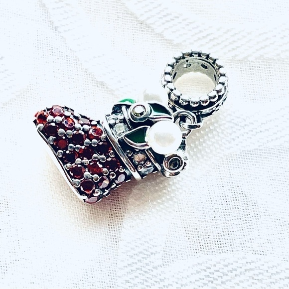 🎄 NWOT Christmas Sock Charm - Picture 4 of 12